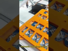 Desktop 4 Axis Automatic Soldering Machine Untuk PCB Elektronik Mainan USB Tin Wire